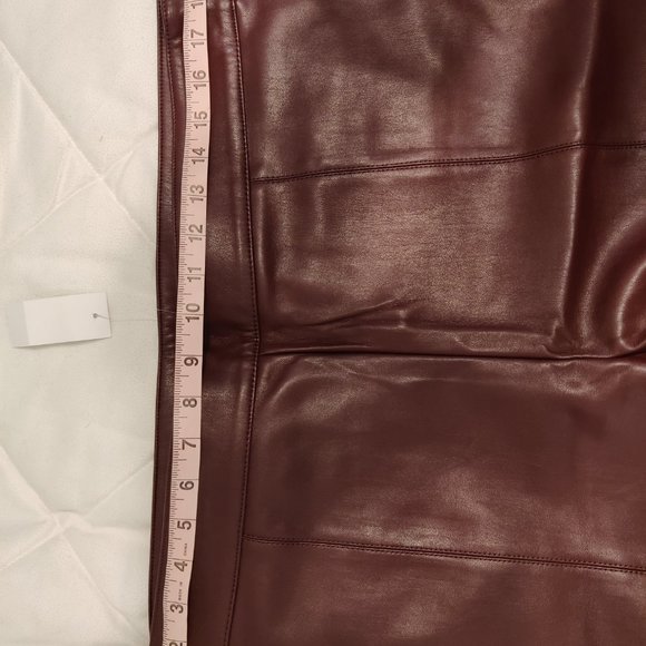 Ann Taylor Faux Leather Ankle Pants - Picture 4 of 6